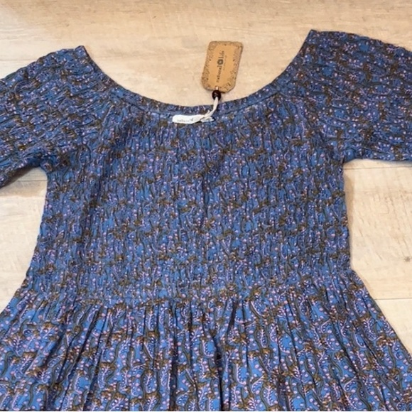 NATURAL LIFE Blue Maxi Dress